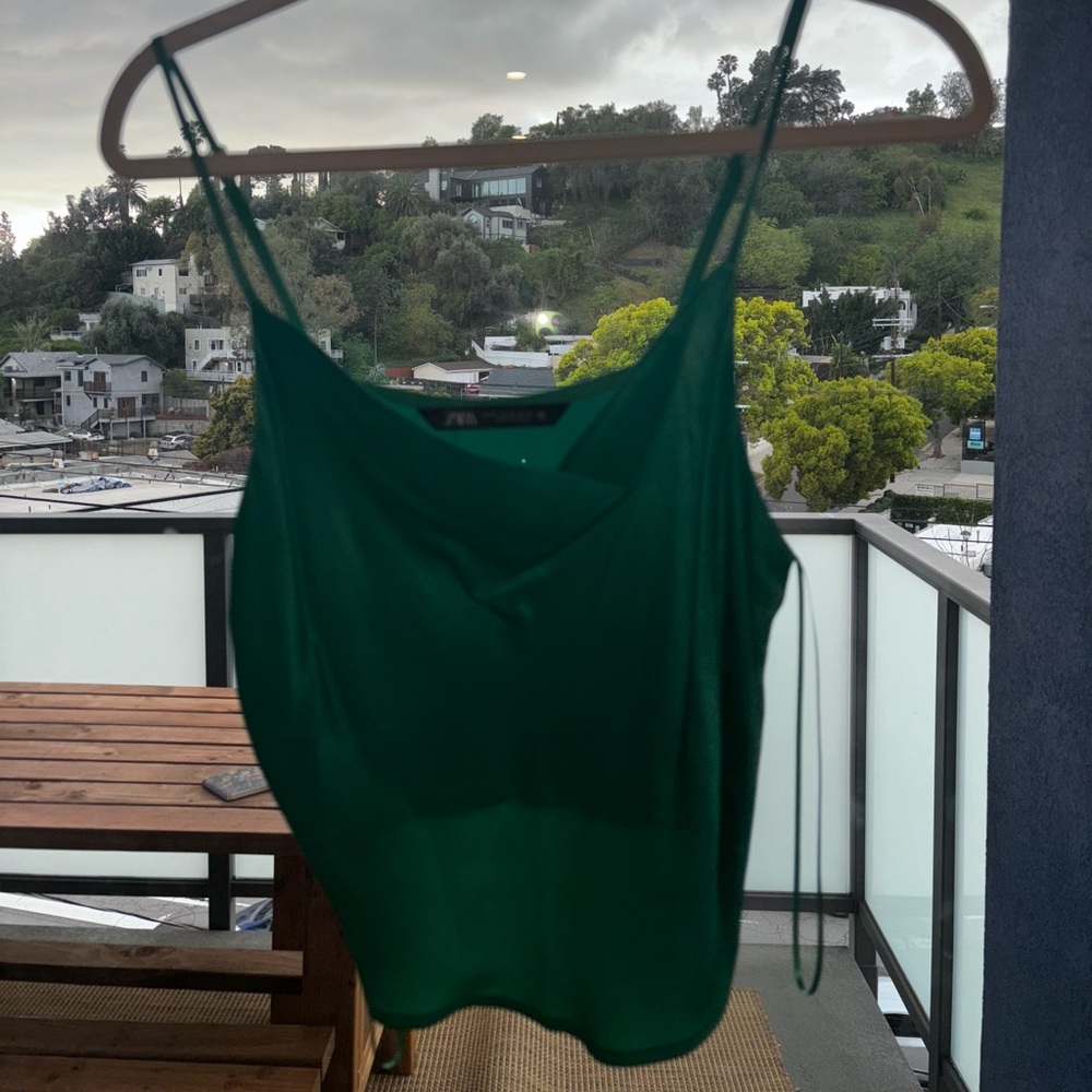 Zara Green Tank